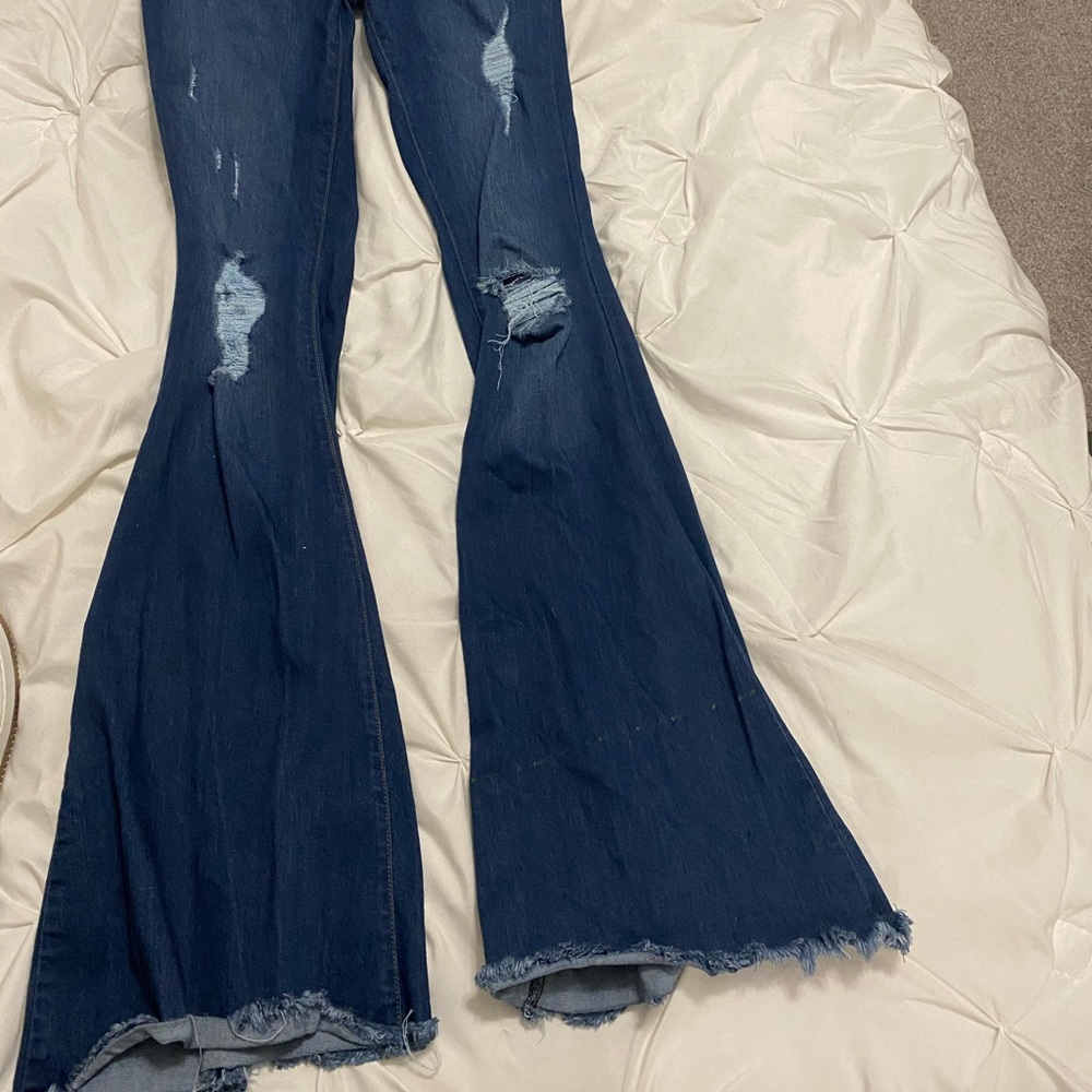Bell bottom jeans